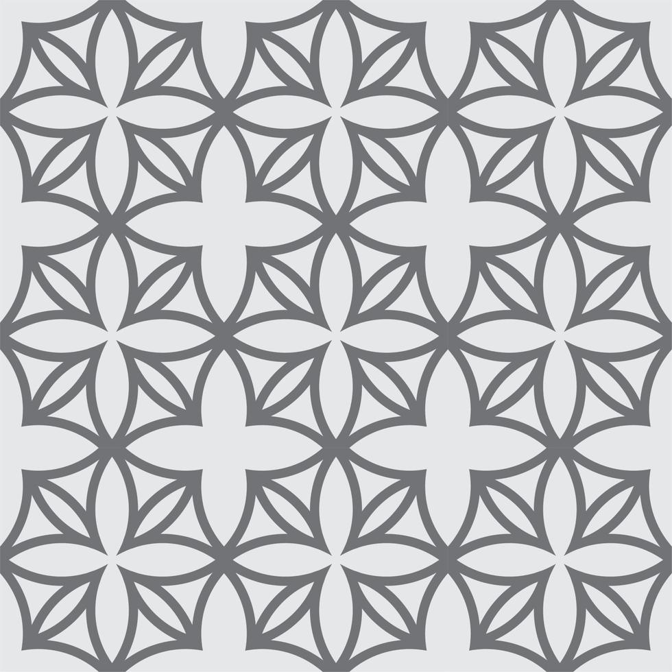 Tiles gray patterns seamless design in Vector illustration Free Vector