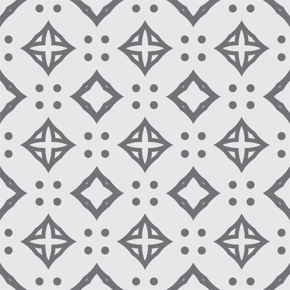 Tiles gray patterns seamless design in Vector illustration Free Vector