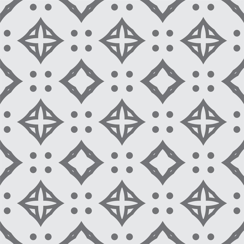 Tiles gray patterns seamless design in Vector illustration Free Vector