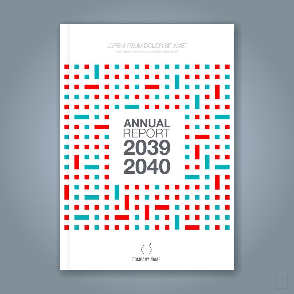 minimal geometric shapes design background for business annual report book cover brochure flyer poster vector