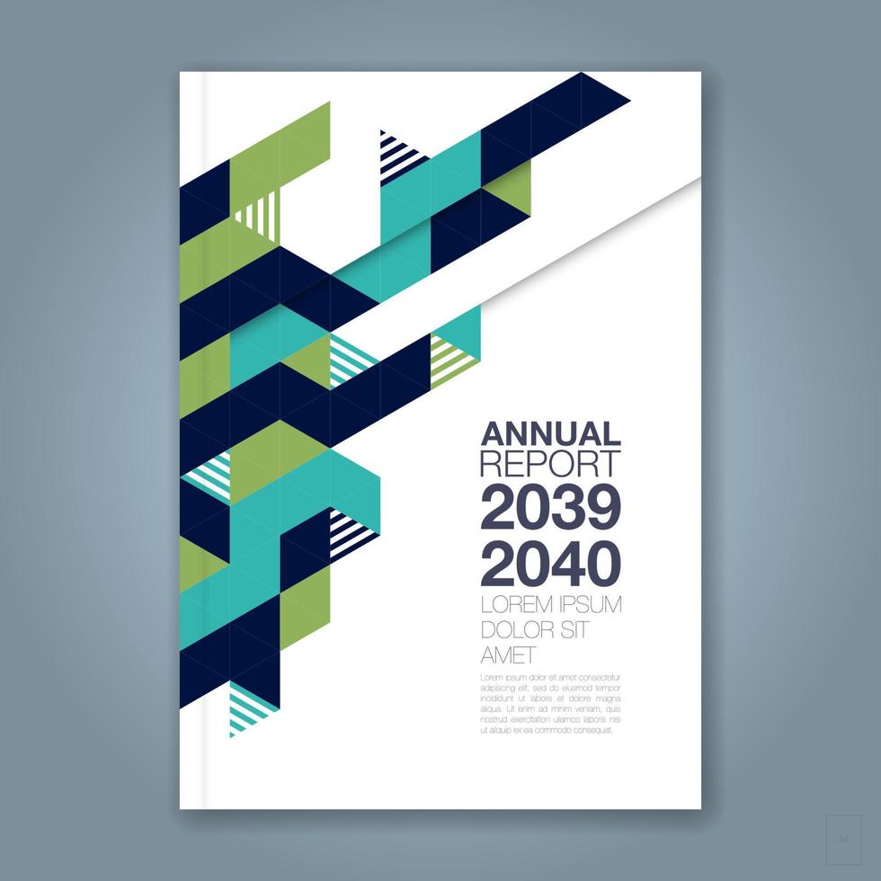 minimal geometric shapes design background for business annual report book cover brochure flyer poster vector