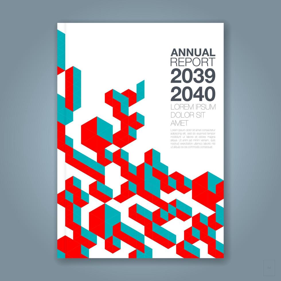 minimal geometric shapes design background for business annual report book cover brochure flyer poster vector