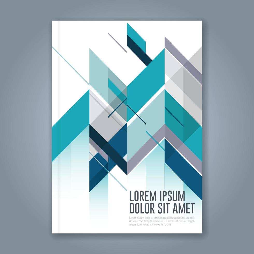 minimal geometric shapes design background for business annual report book cover brochure flyer poster vector