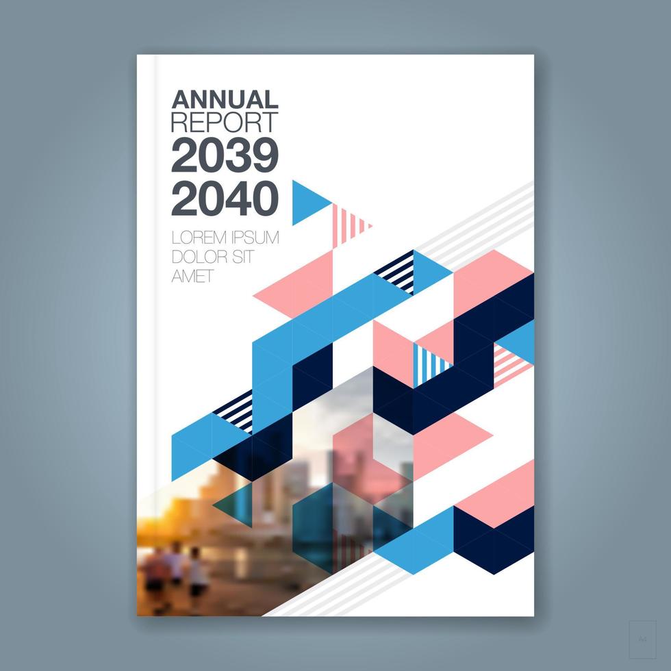 minimal geometric shapes design background for business annual report book cover brochure flyer poster vector