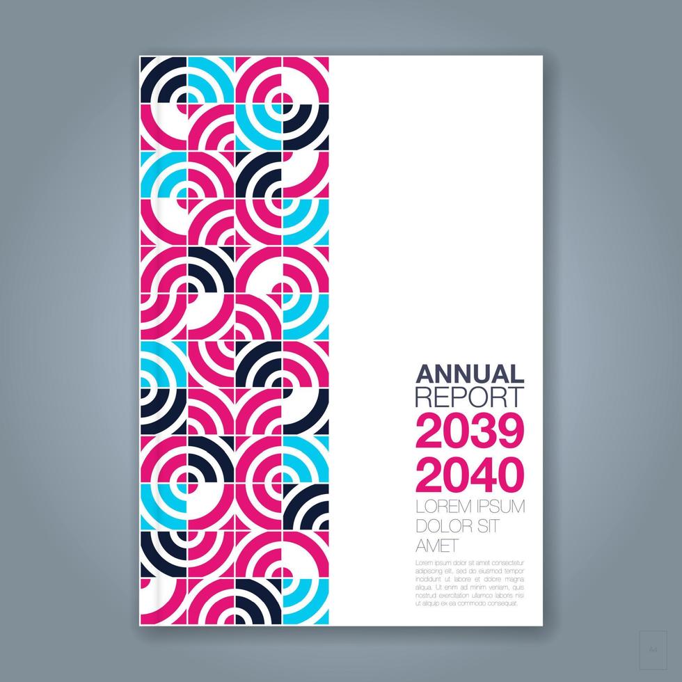 minimal geometric shapes design background for business annual report book cover brochure flyer poster vector