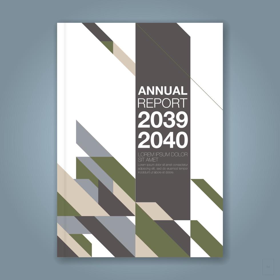 minimal geometric shapes design background for business annual report book cover brochure flyer poster vector