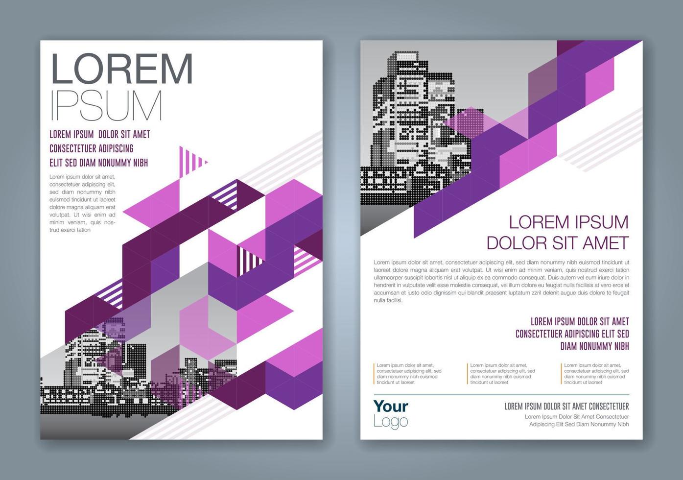 minimal geometric shapes design background for business annual report book cover brochure flyer poster vector
