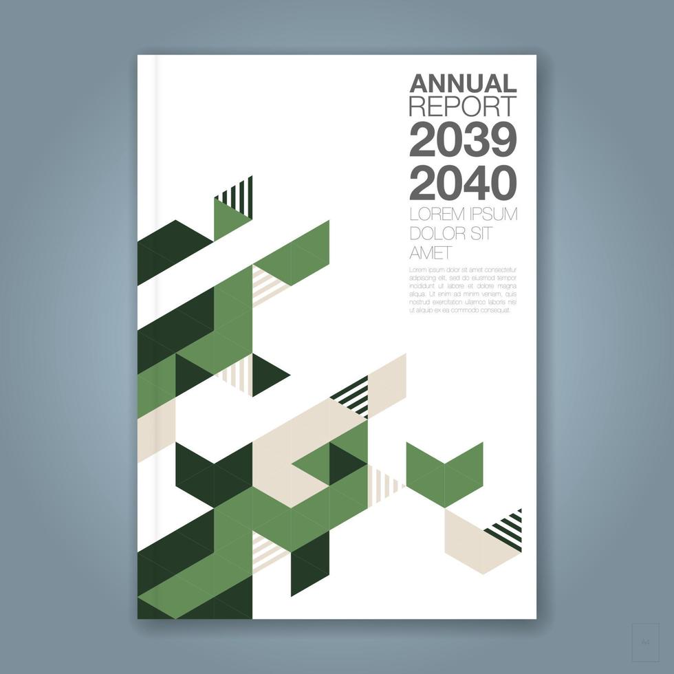 minimal geometric shapes design background for business annual report book cover brochure flyer poster vector