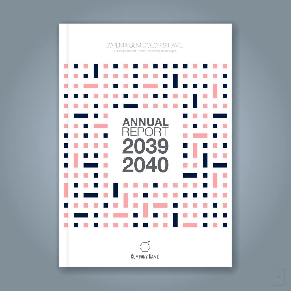 minimal geometric shapes design background for business annual report book cover brochure flyer poster vector