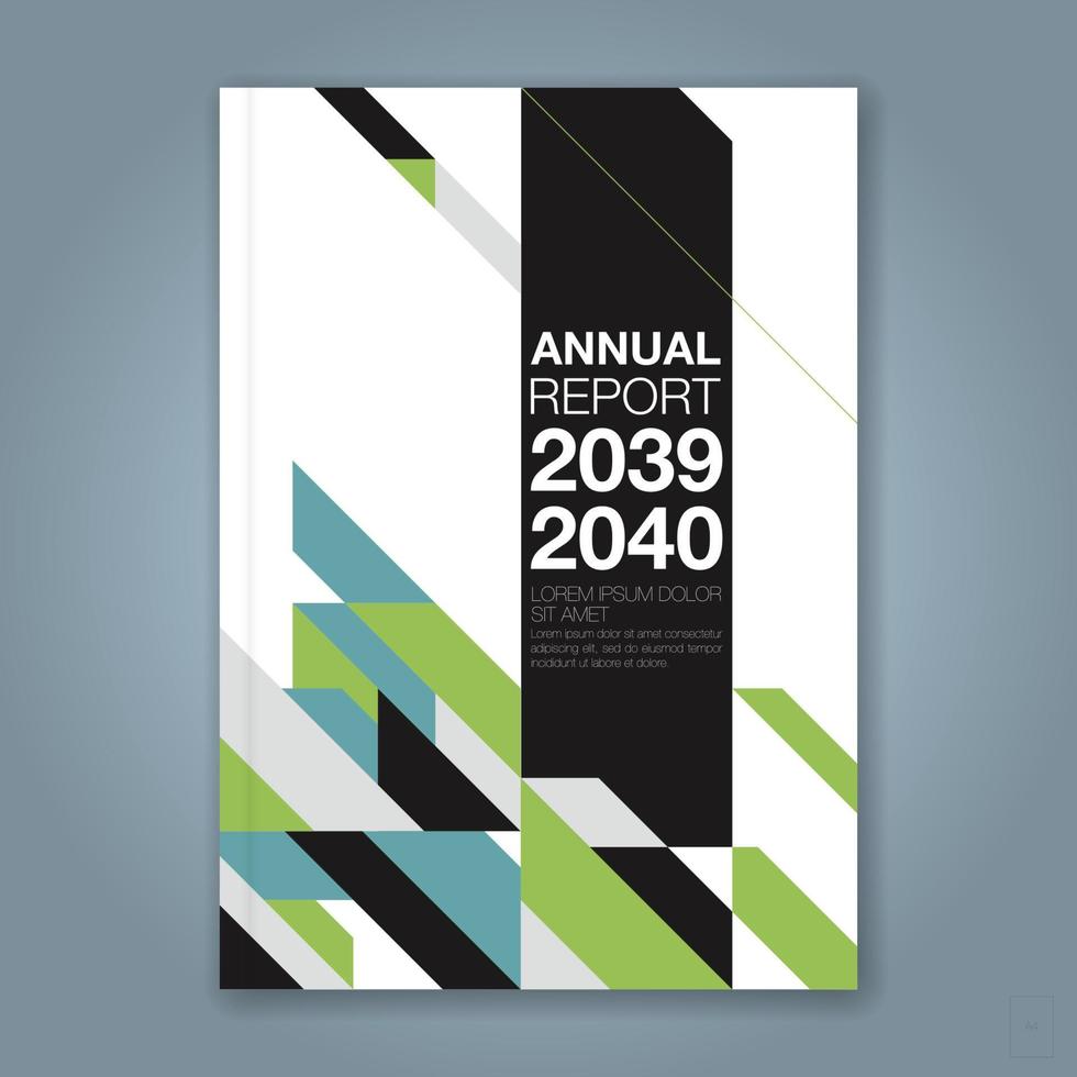 minimal geometric shapes design background for business annual report book cover brochure flyer poster vector