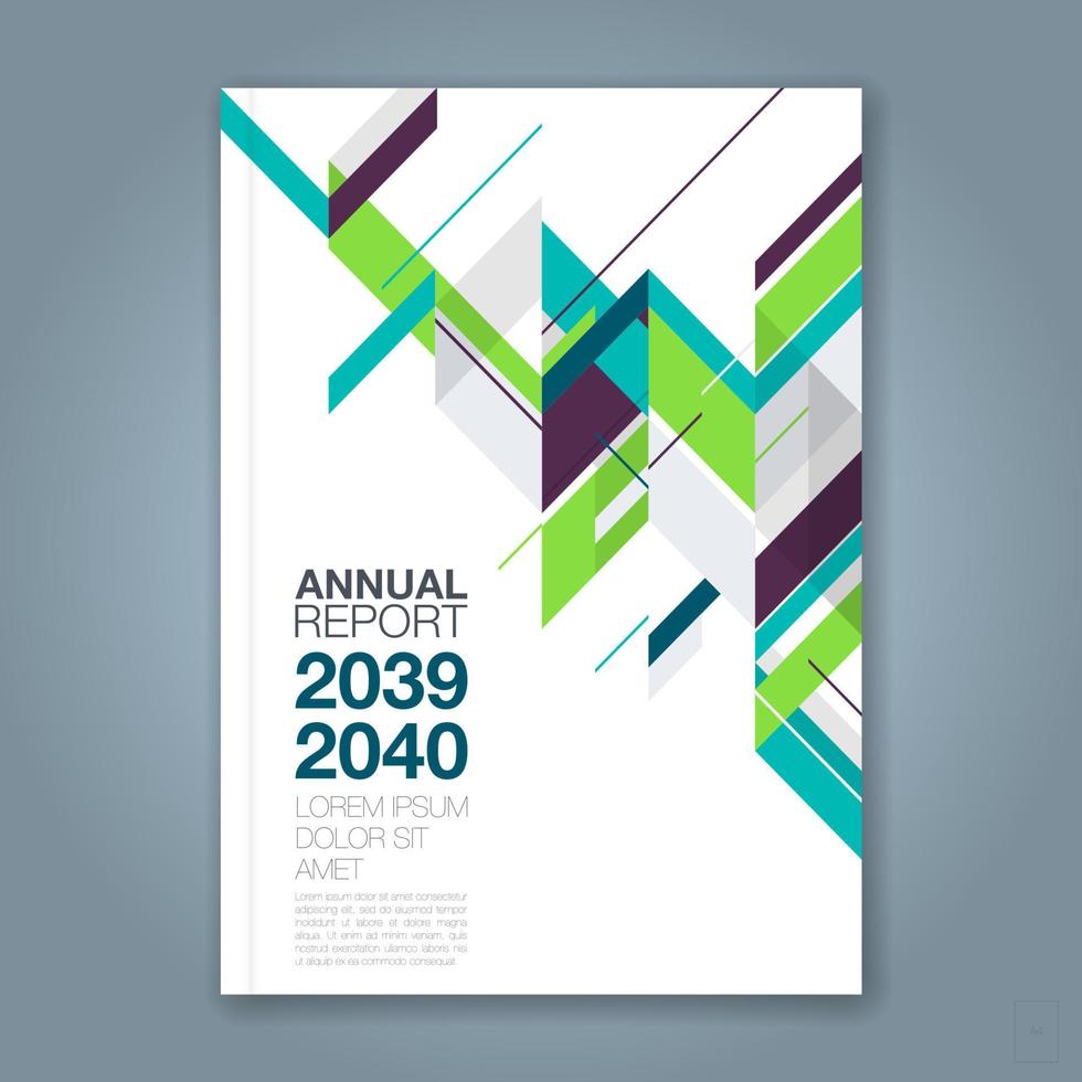 minimal geometric shapes design background for business annual report book cover brochure flyer poster vector