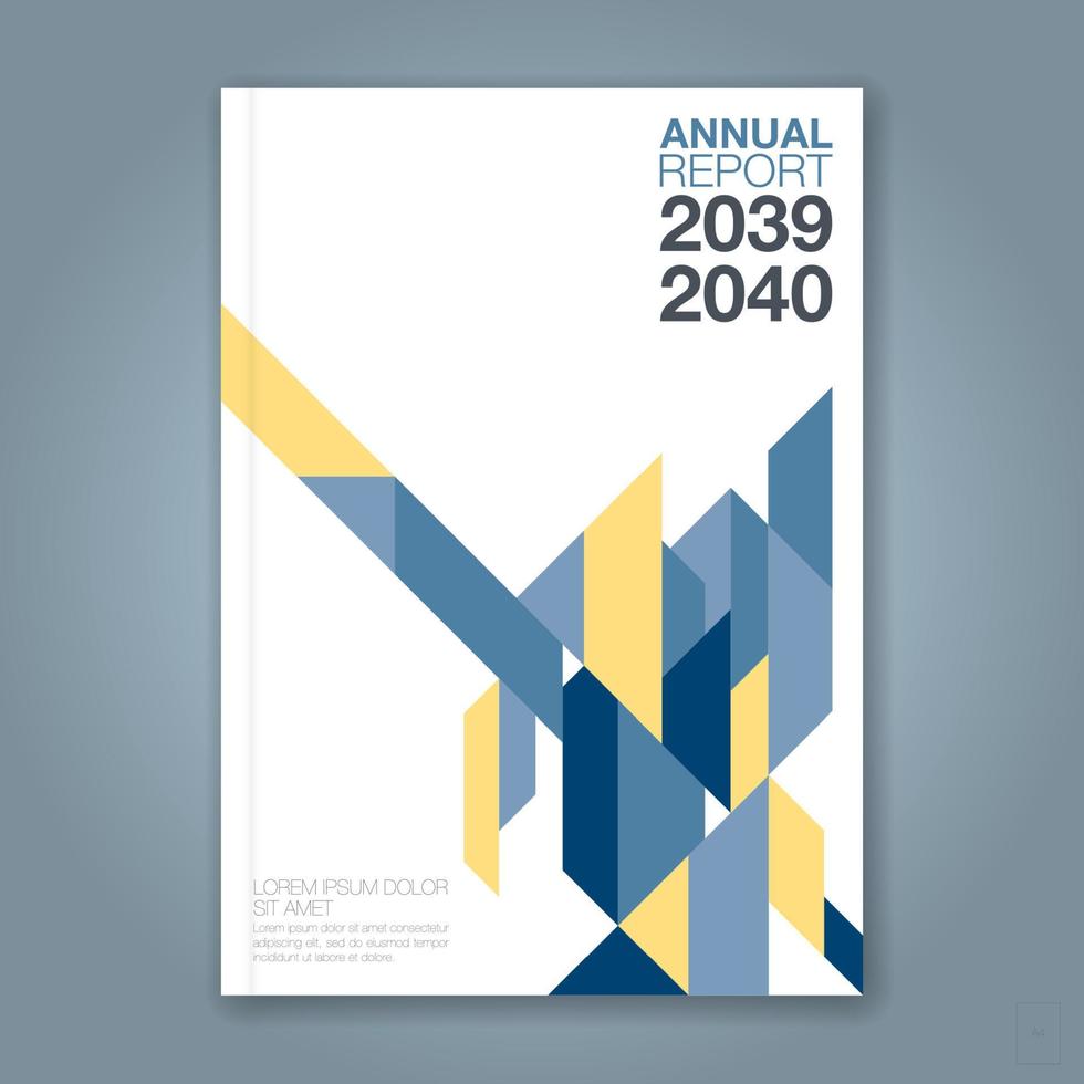 minimal geometric shapes design background for business annual report book cover brochure flyer poster vector