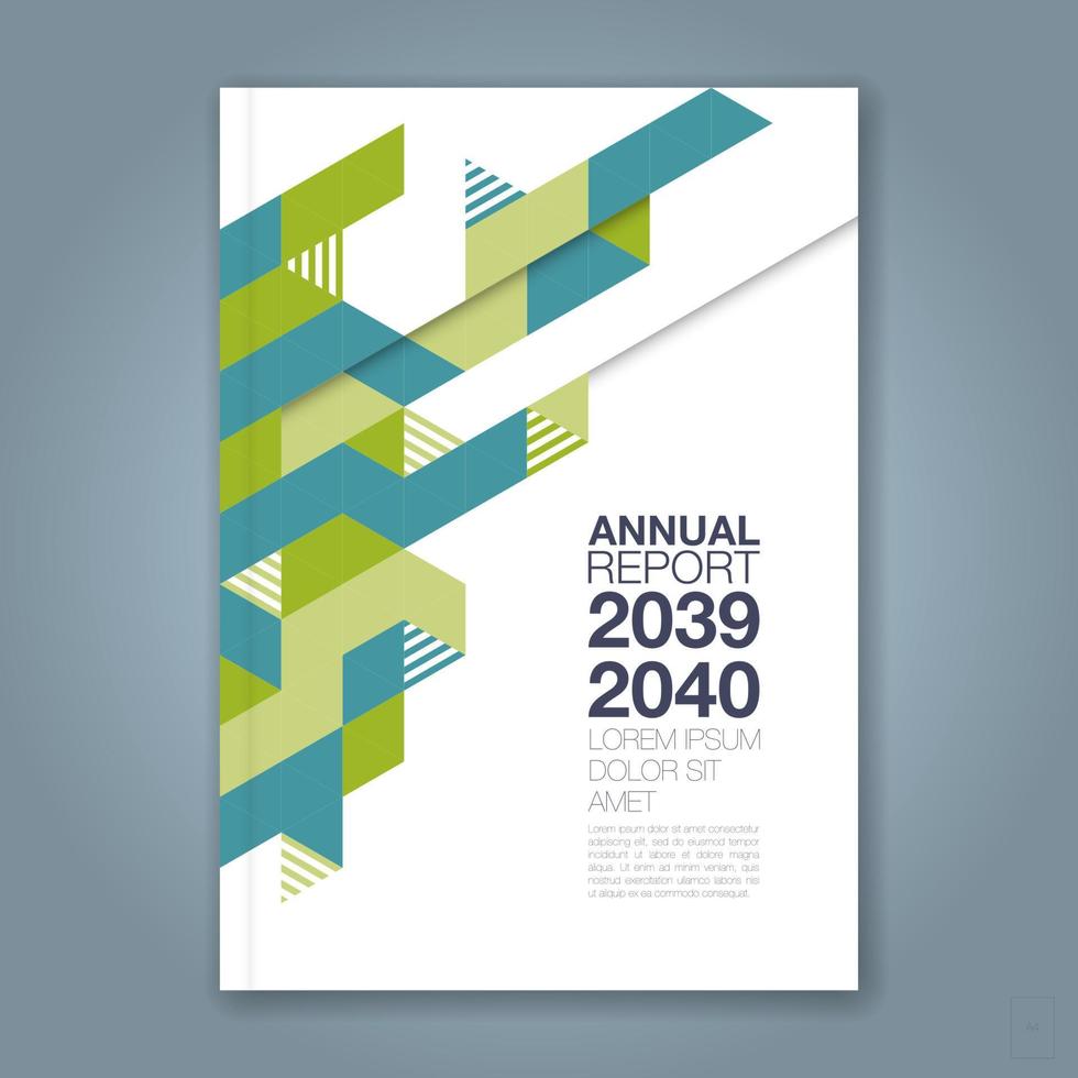 minimal geometric shapes design background for business annual report book cover brochure flyer poster vector