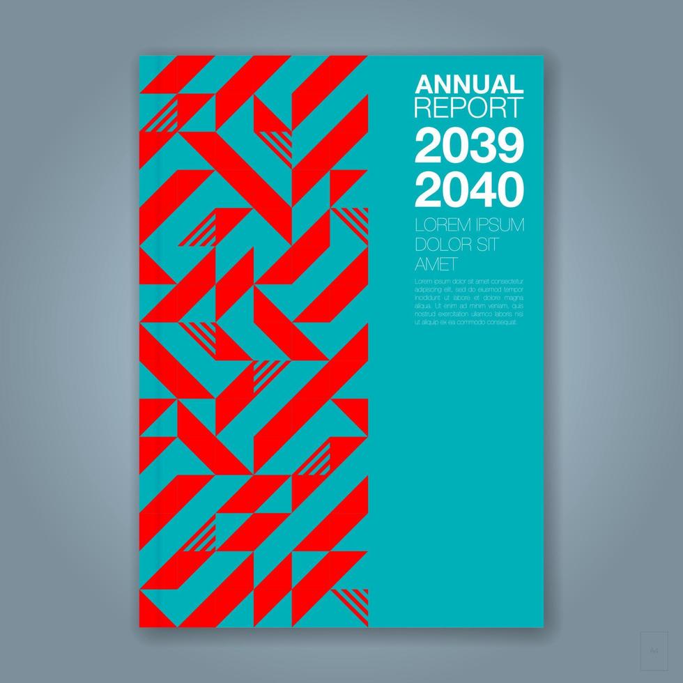 minimal geometric shapes design background for business annual report book cover brochure flyer poster vector