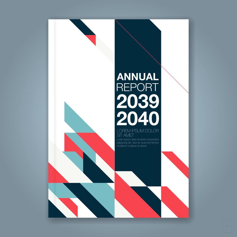 minimal geometric shapes design background for business annual report book cover brochure flyer poster vector