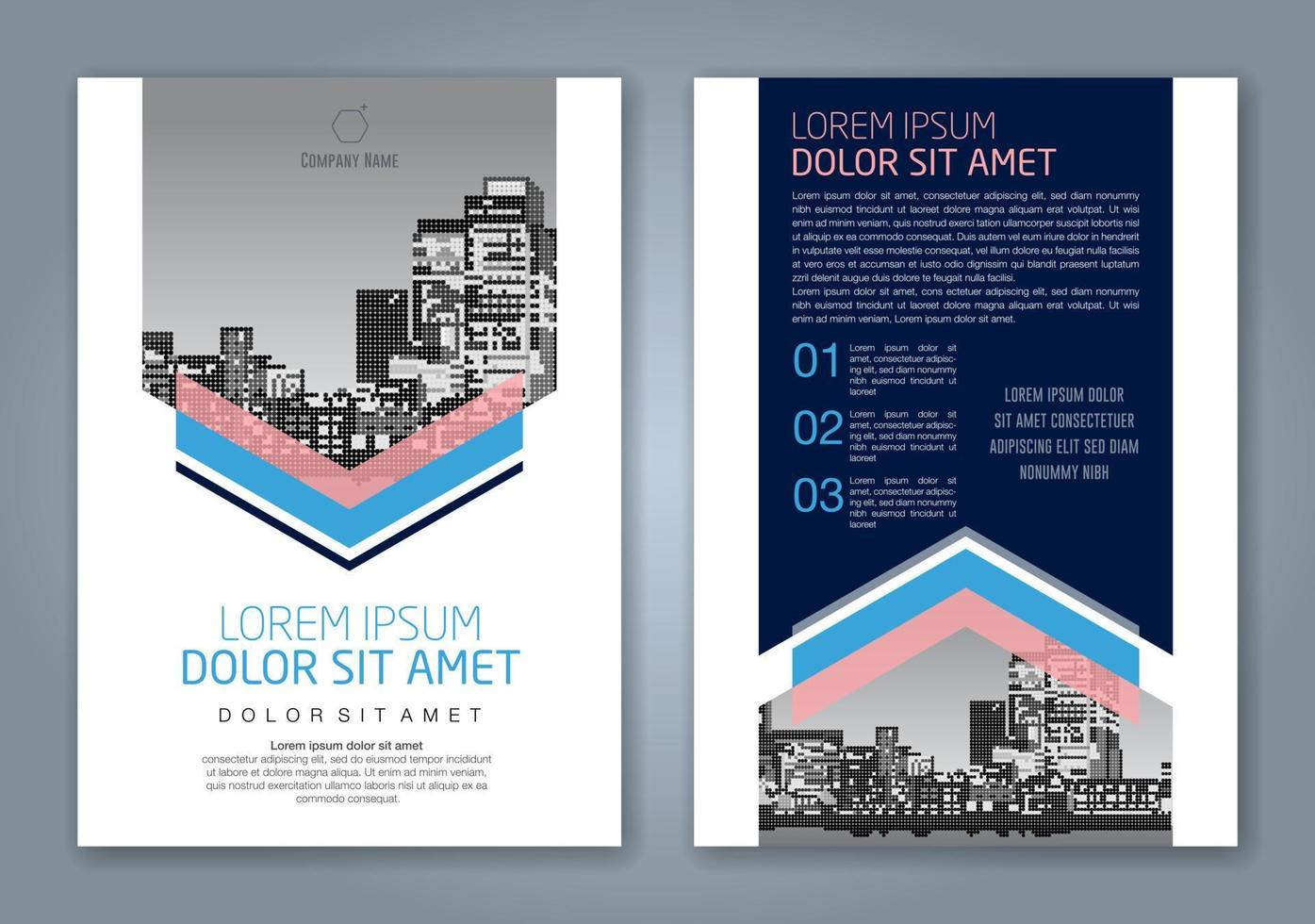 Abstract minimal geometric background for business annual report book cover brochure flyer poster vector
