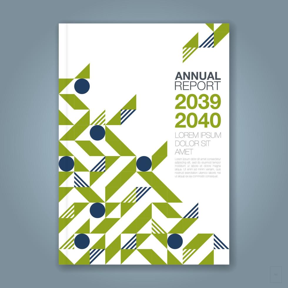 minimal geometric shapes design background for business annual report book cover brochure flyer poster vector