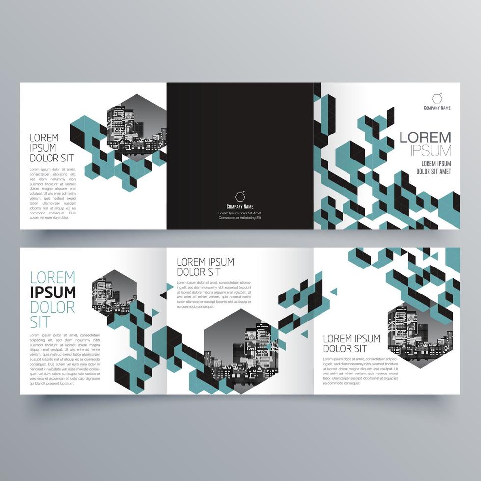 Brochure design 513 vector