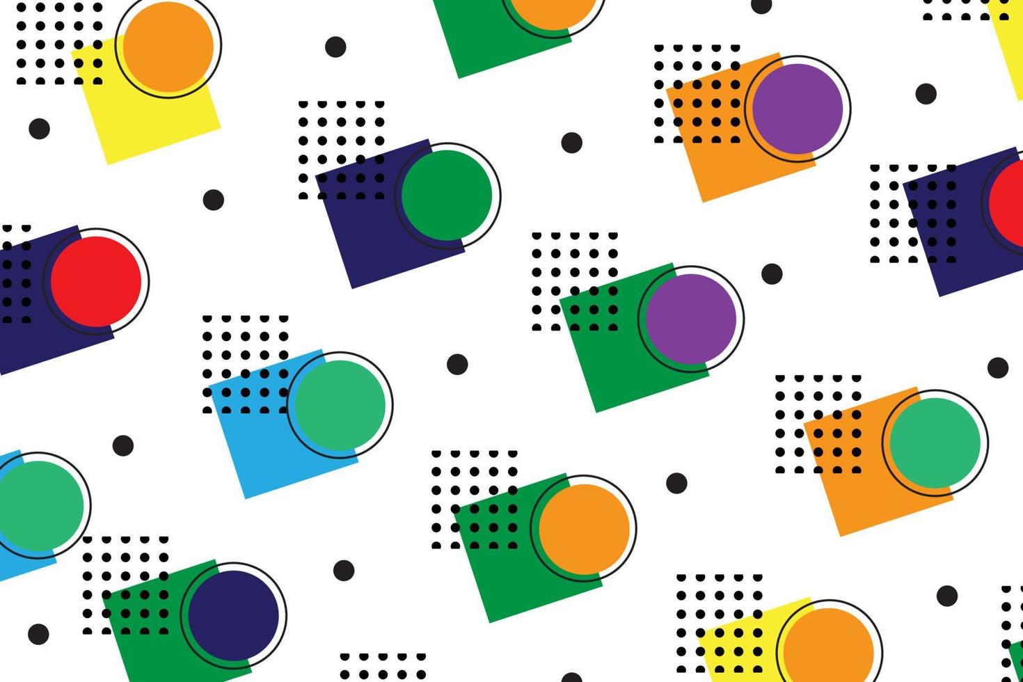 colorful Universal trend geometric shapes background. Design elements for children's book cover, wrapping paper,  Magazine, leaflet, billboard, sales promotion, flyer, brochure and book vector