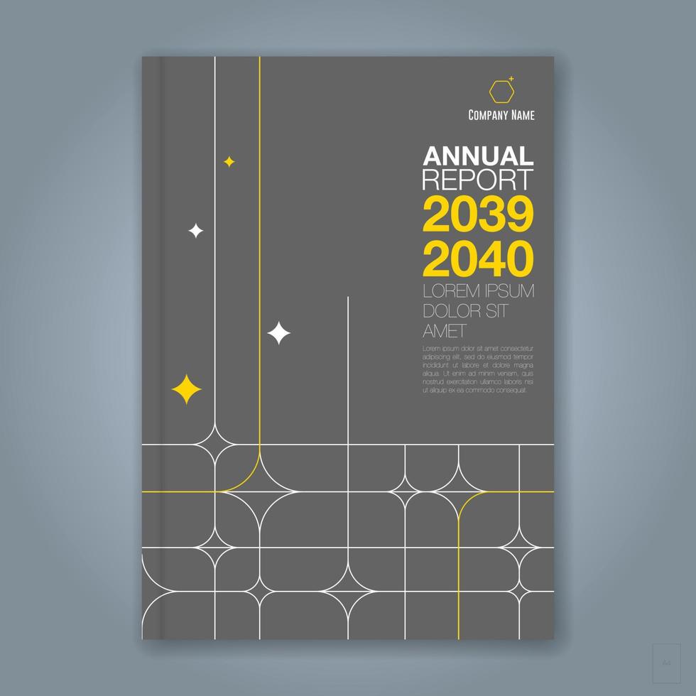 minimal geometric shapes design background for business annual report book cover brochure flyer poster vector