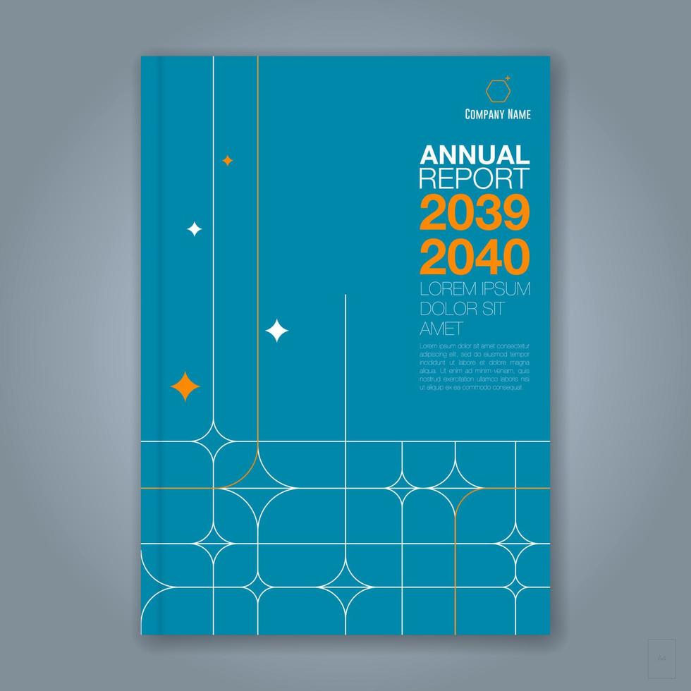 minimal geometric shapes design background for business annual report book cover brochure flyer poster vector