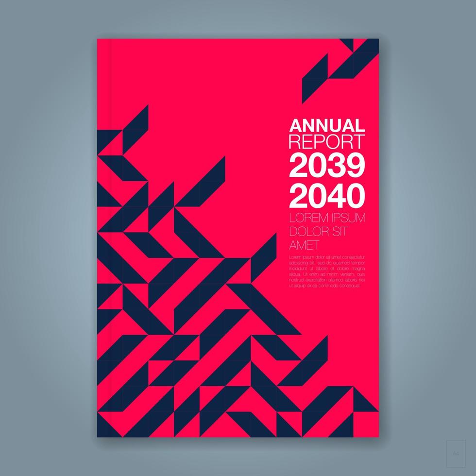 minimal geometric shapes design background for business annual report book cover brochure flyer poster vector