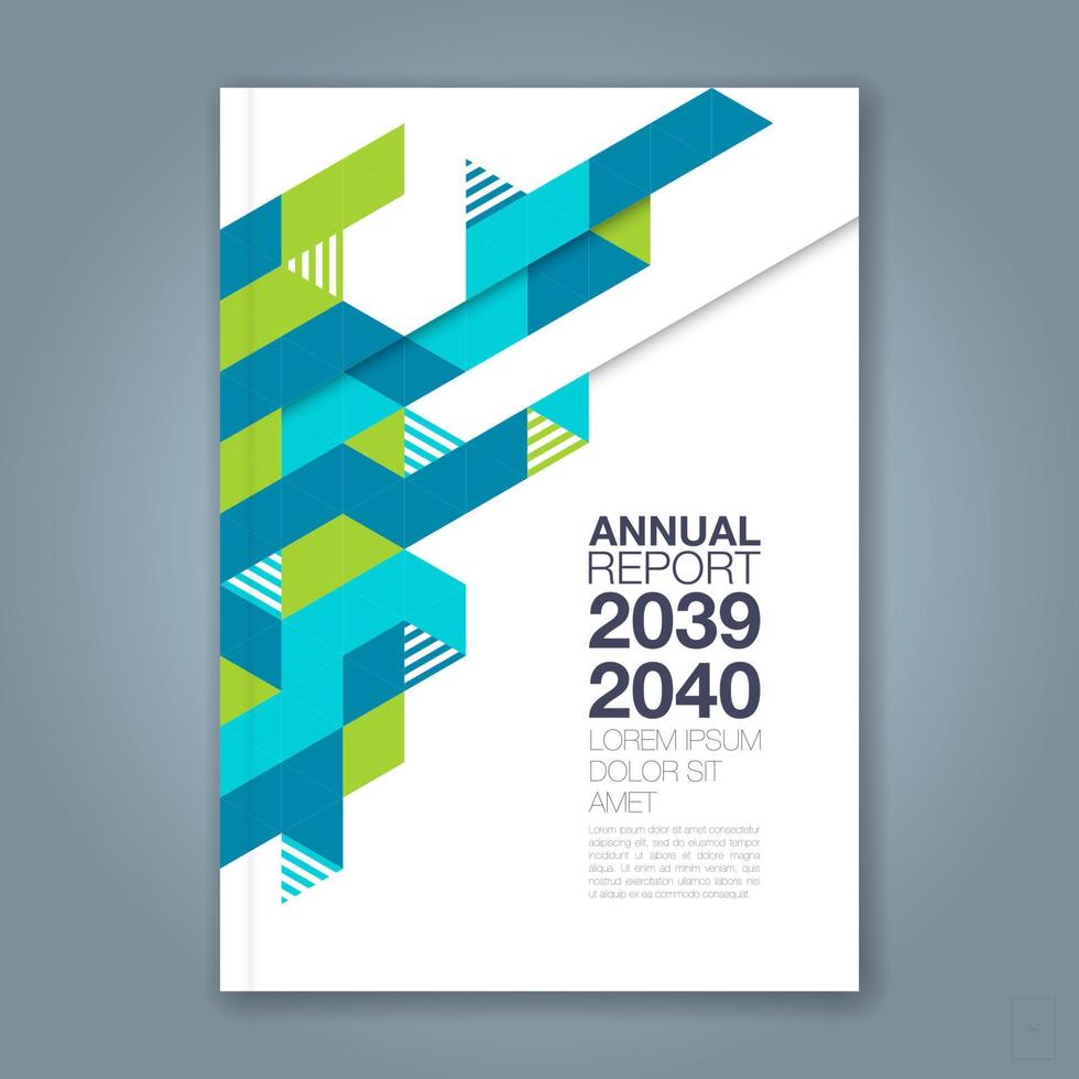 minimal geometric shapes design background for business annual report book cover brochure flyer poster vector