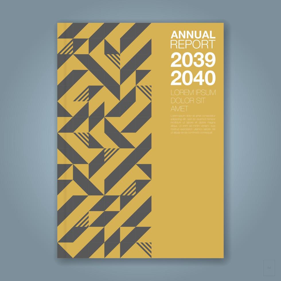 minimal geometric shapes design background for business annual report book cover brochure flyer poster vector