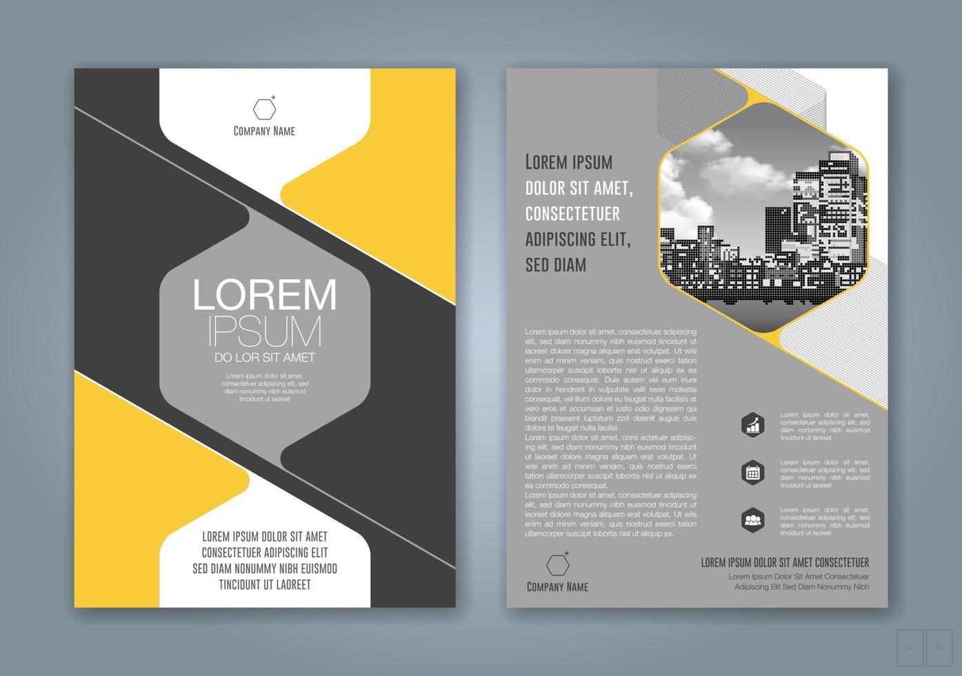 Abstract minimal geometric shapes polygon design background for business annual report book cover brochure flyer poster vector