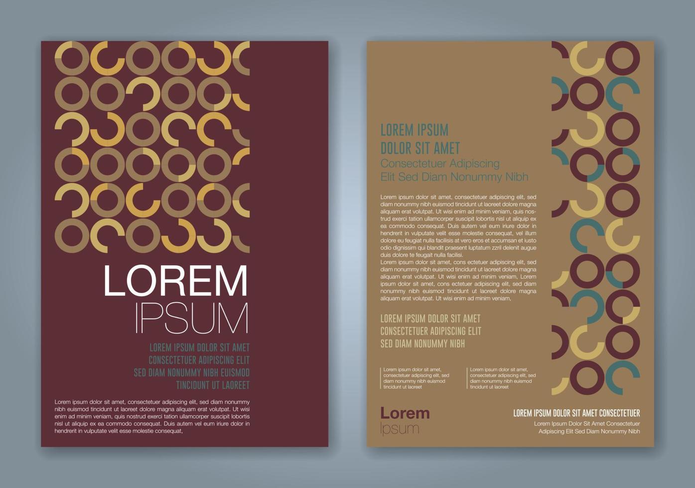 fondo de diseño de formas geométricas mínimas para informe anual de negocios portada de libro folleto folleto cartel vector