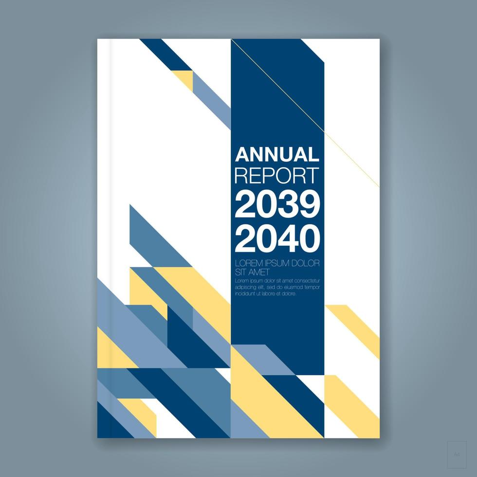 minimal geometric shapes design background for business annual report book cover brochure flyer poster vector