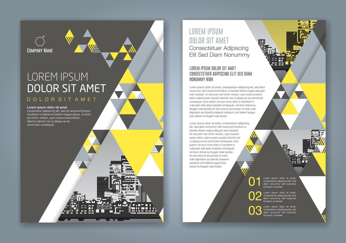 minimal geometric shapes design background for business annual report book cover brochure flyer poster vector