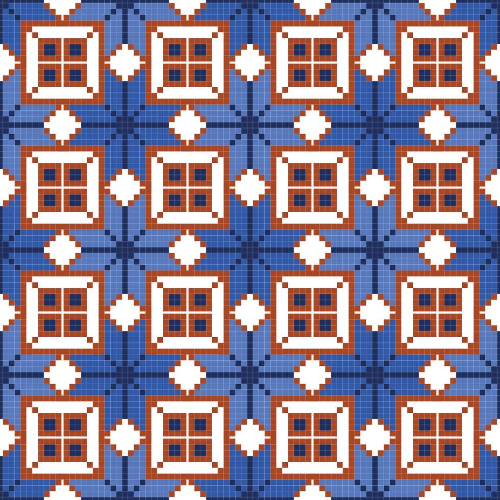 Abstract geometric seamless pattern. vector