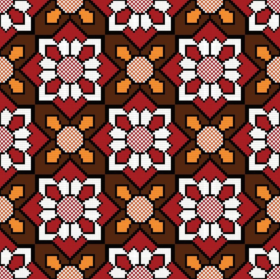 Abstract geometric design seamless pattern. vector