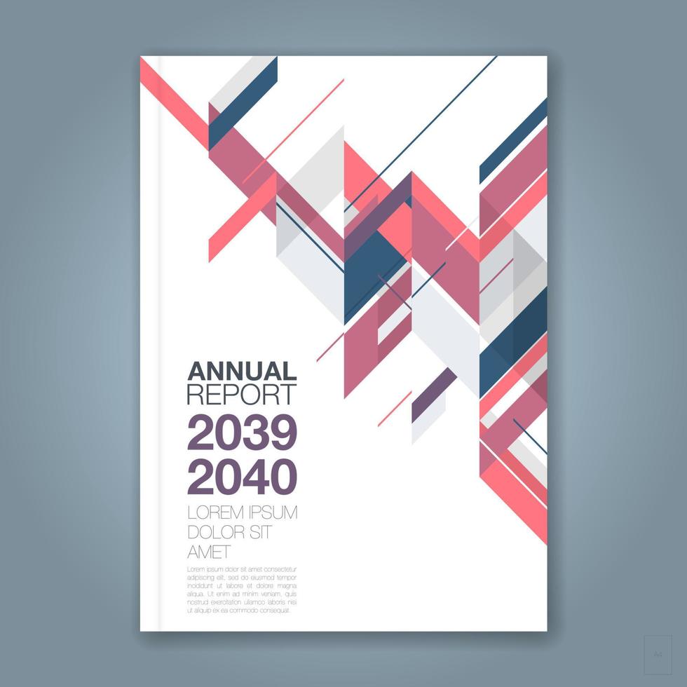 minimal geometric shapes design background for business annual report book cover brochure flyer poster vector