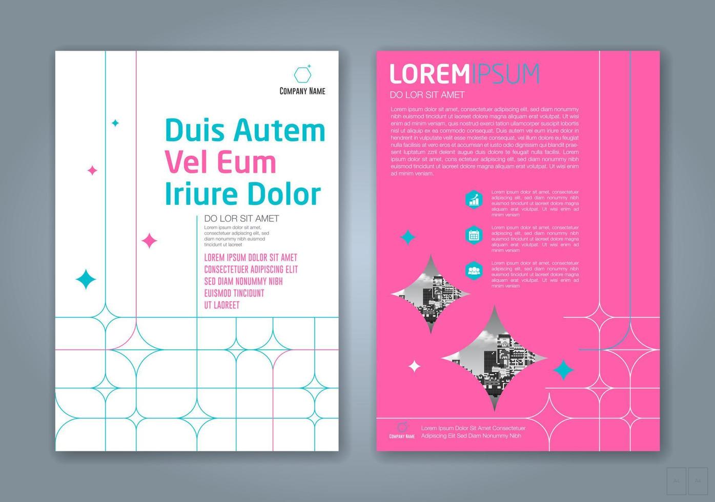 minimal geometric shapes design background for business annual report book cover brochure flyer poster vector