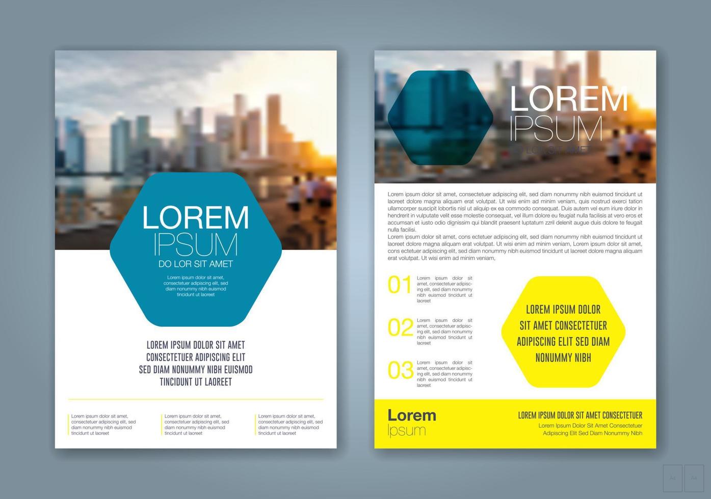 fondo de diseño de formas geométricas mínimas para informe anual de negocios portada de libro folleto folleto cartel vector