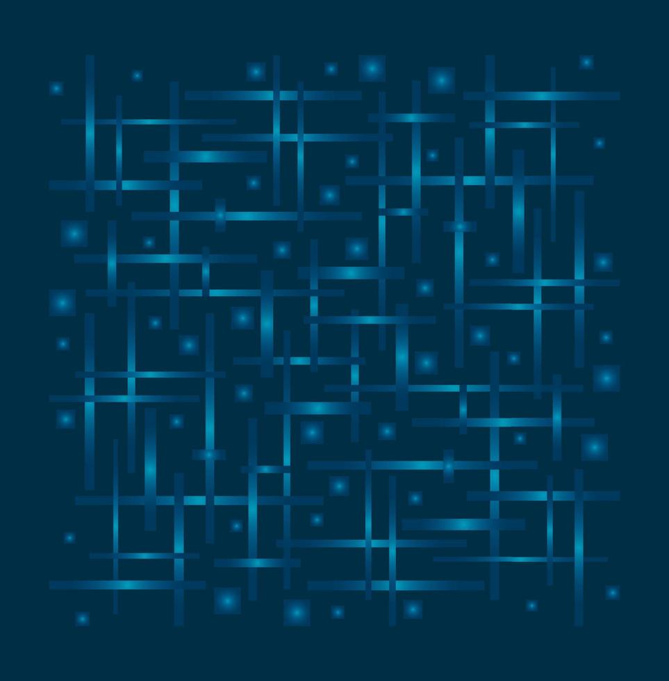Abstract geometric background with graphic visualization of data, interaction, science, technology. Futuristic structure of information links vector