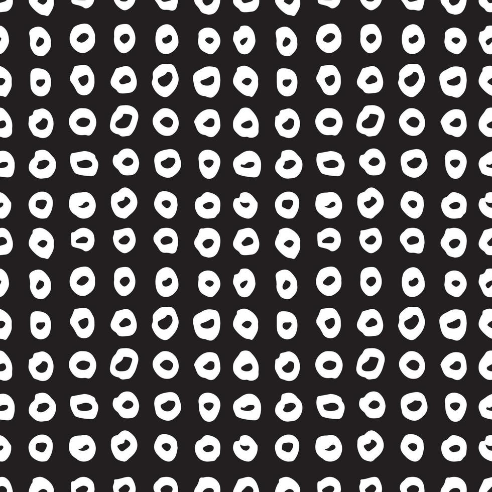 Hand drawn ink abstract texture seamless background vector