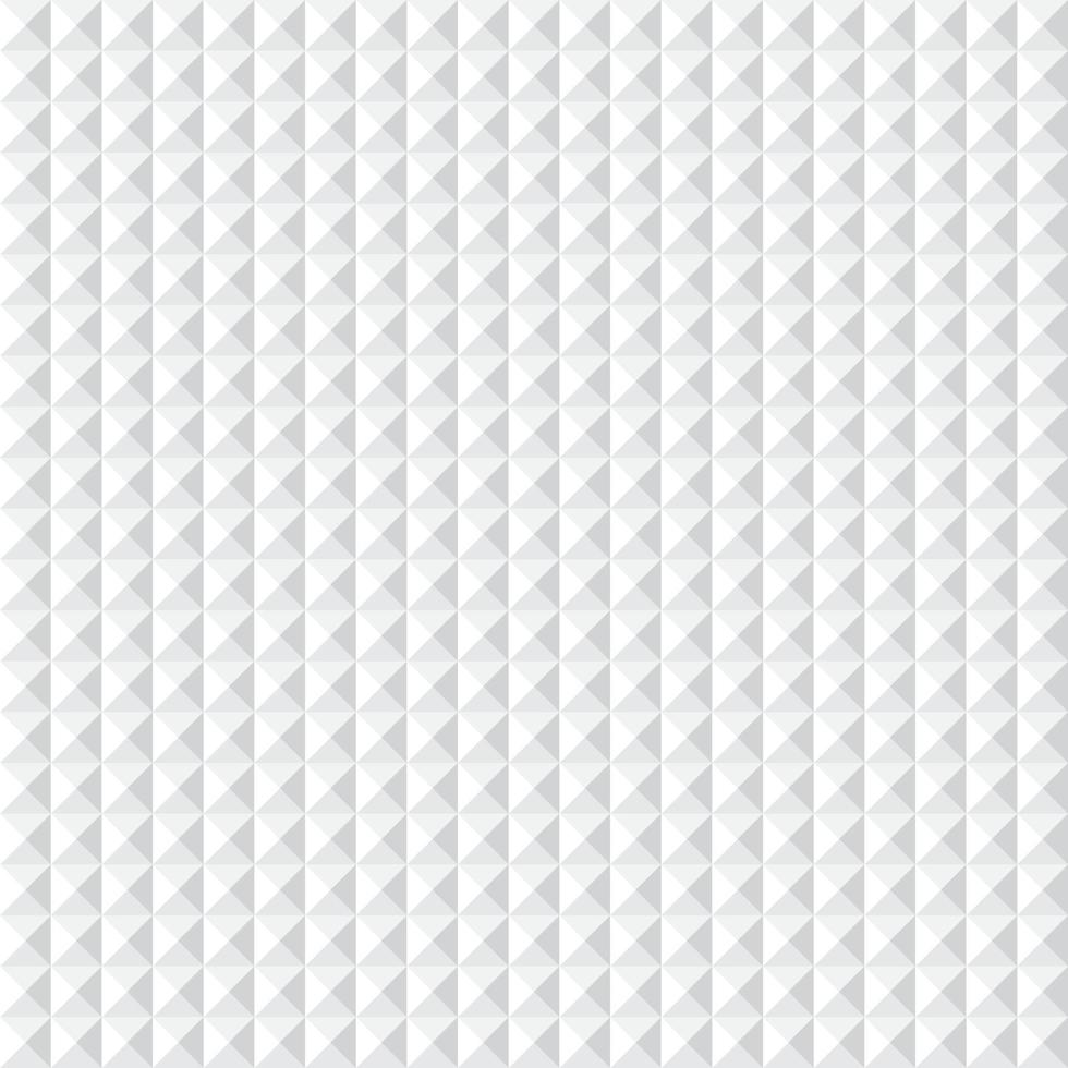White geometric futuristic texture, seamless background vector