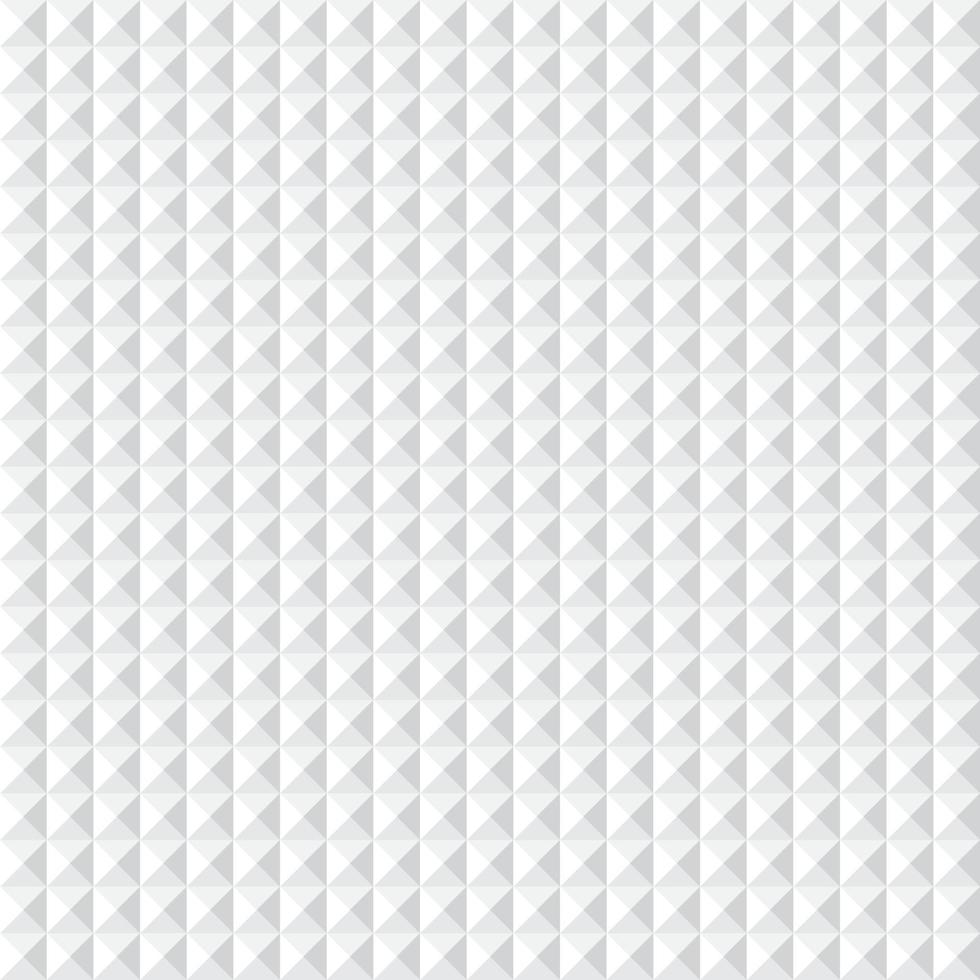 White geometric futuristic texture, seamless background vector