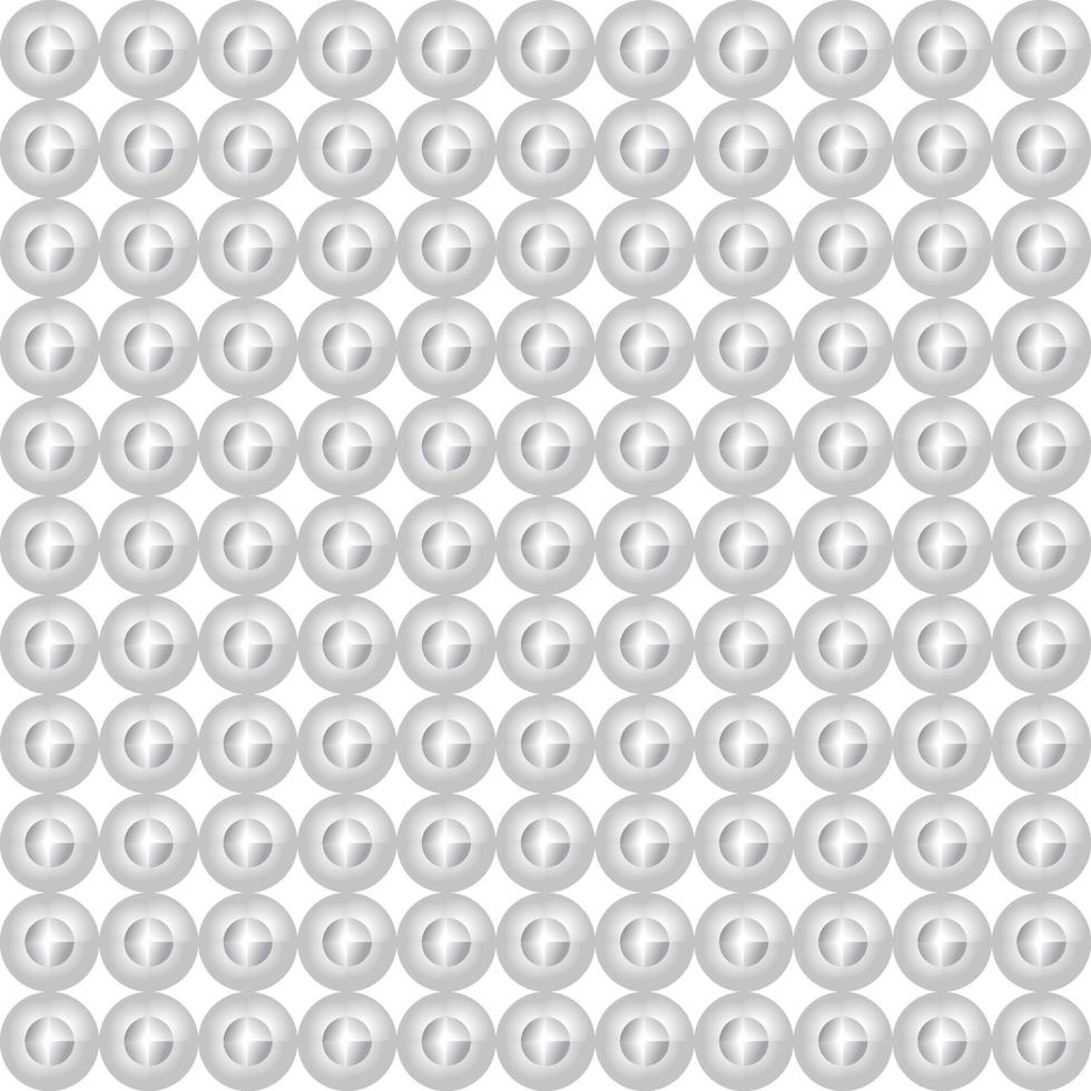White geometric futuristic metal texture, seamless background vector