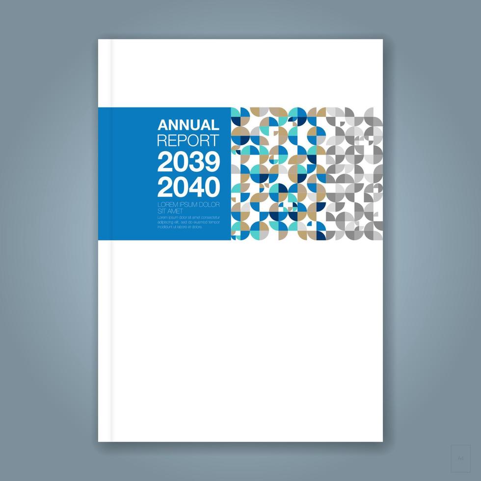 minimal geometric shapes design background for business annual report book cover brochure flyer poster vector