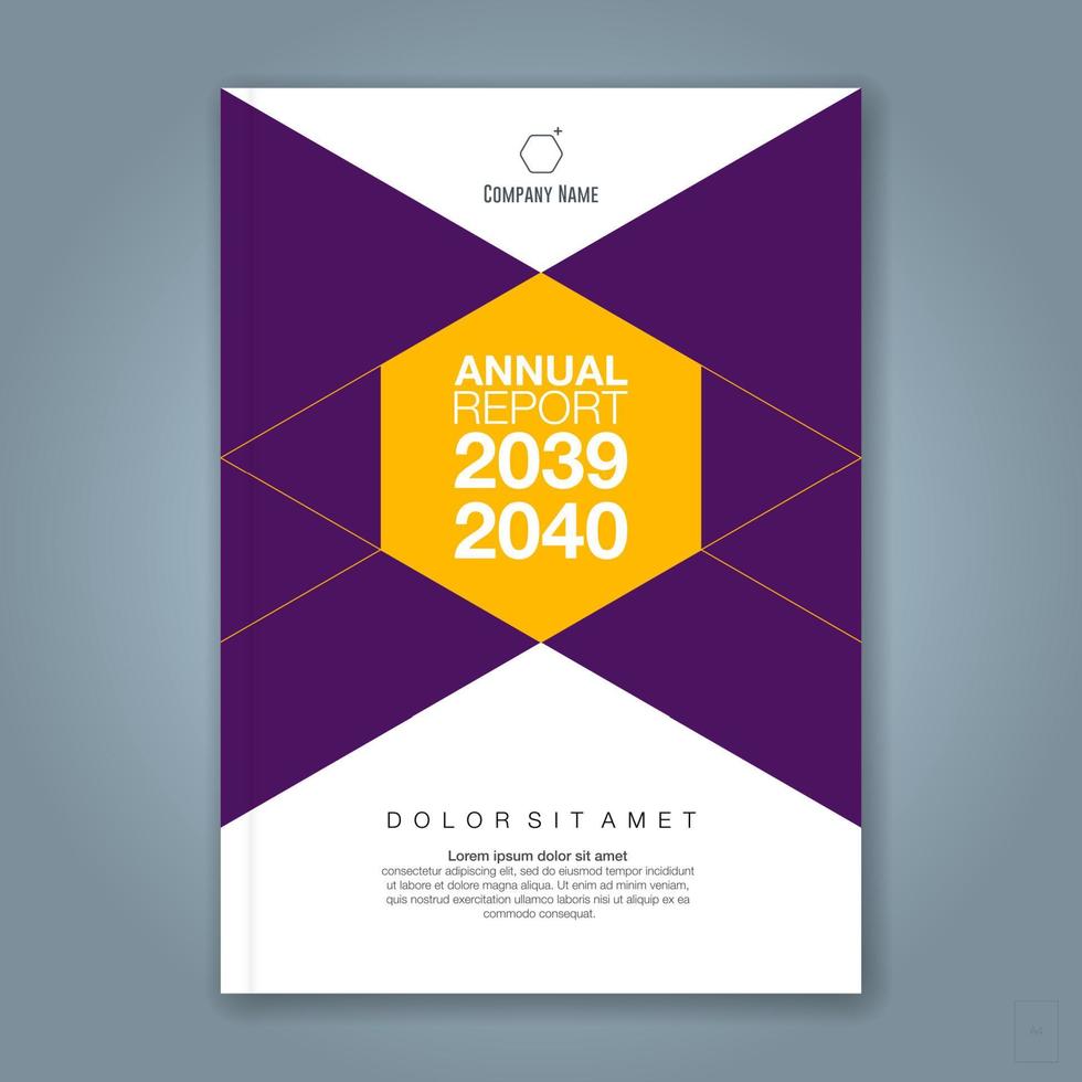 minimal geometric shapes design background for business annual report book cover brochure flyer poster vector