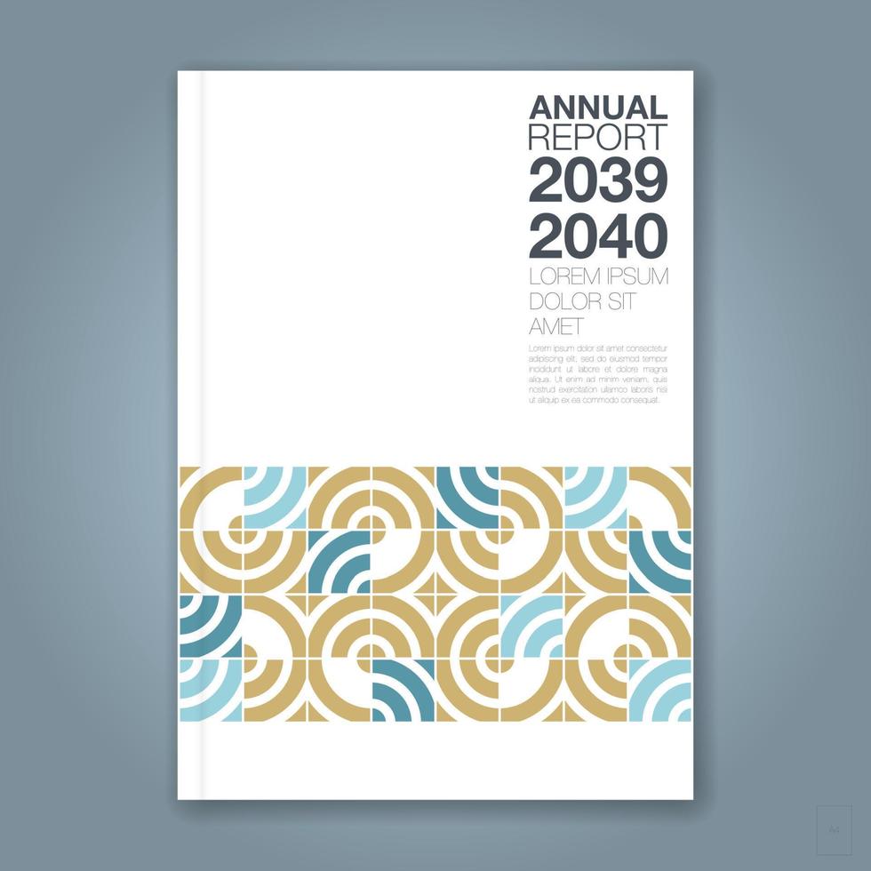 minimal geometric shapes design background for business annual report book cover brochure flyer poster vector