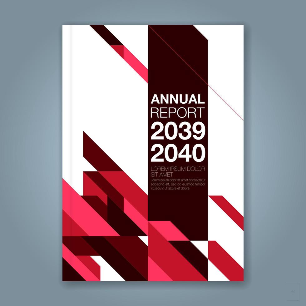 minimal geometric shapes design background for business annual report book cover brochure flyer poster vector