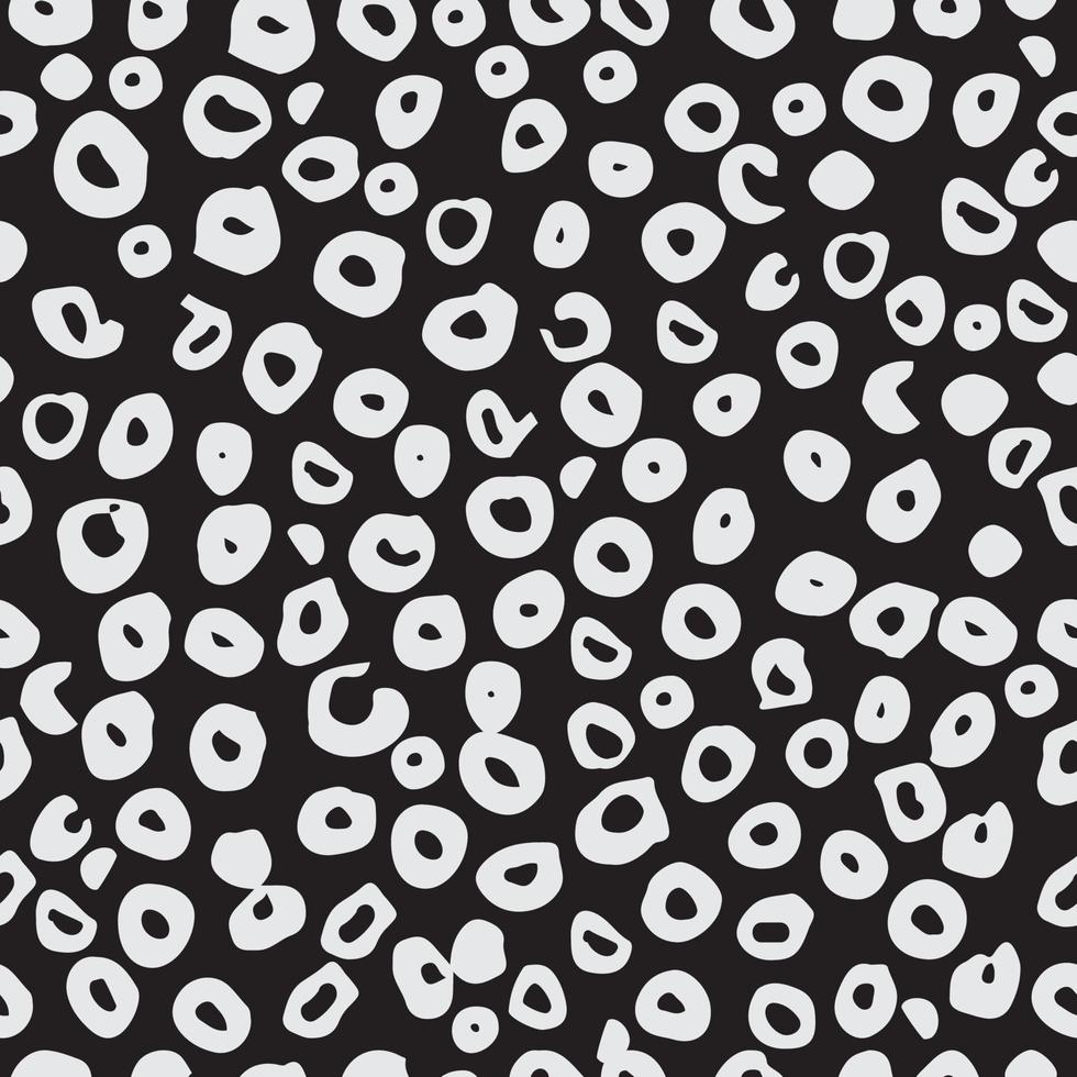 Hand drawn ink abstract texture seamless background vector