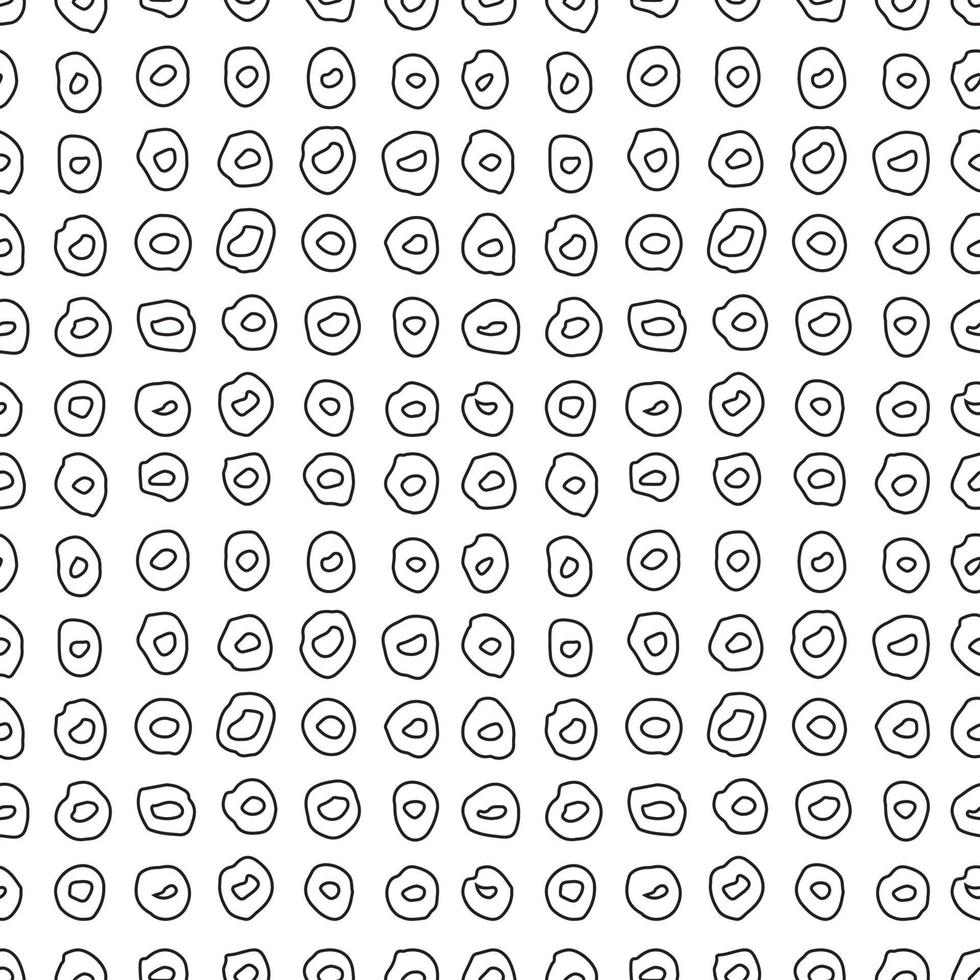 Hand drawn ink abstract texture seamless background vector