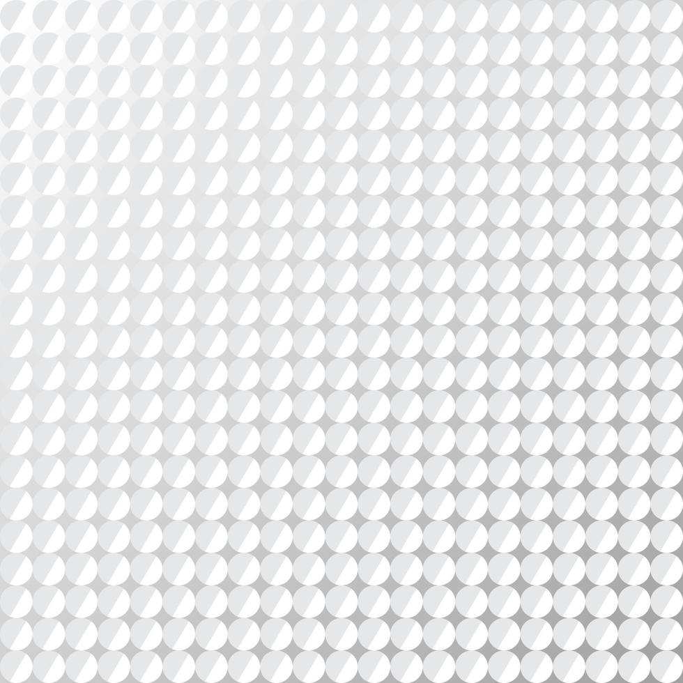 White geometric futuristic texture, seamless background vector