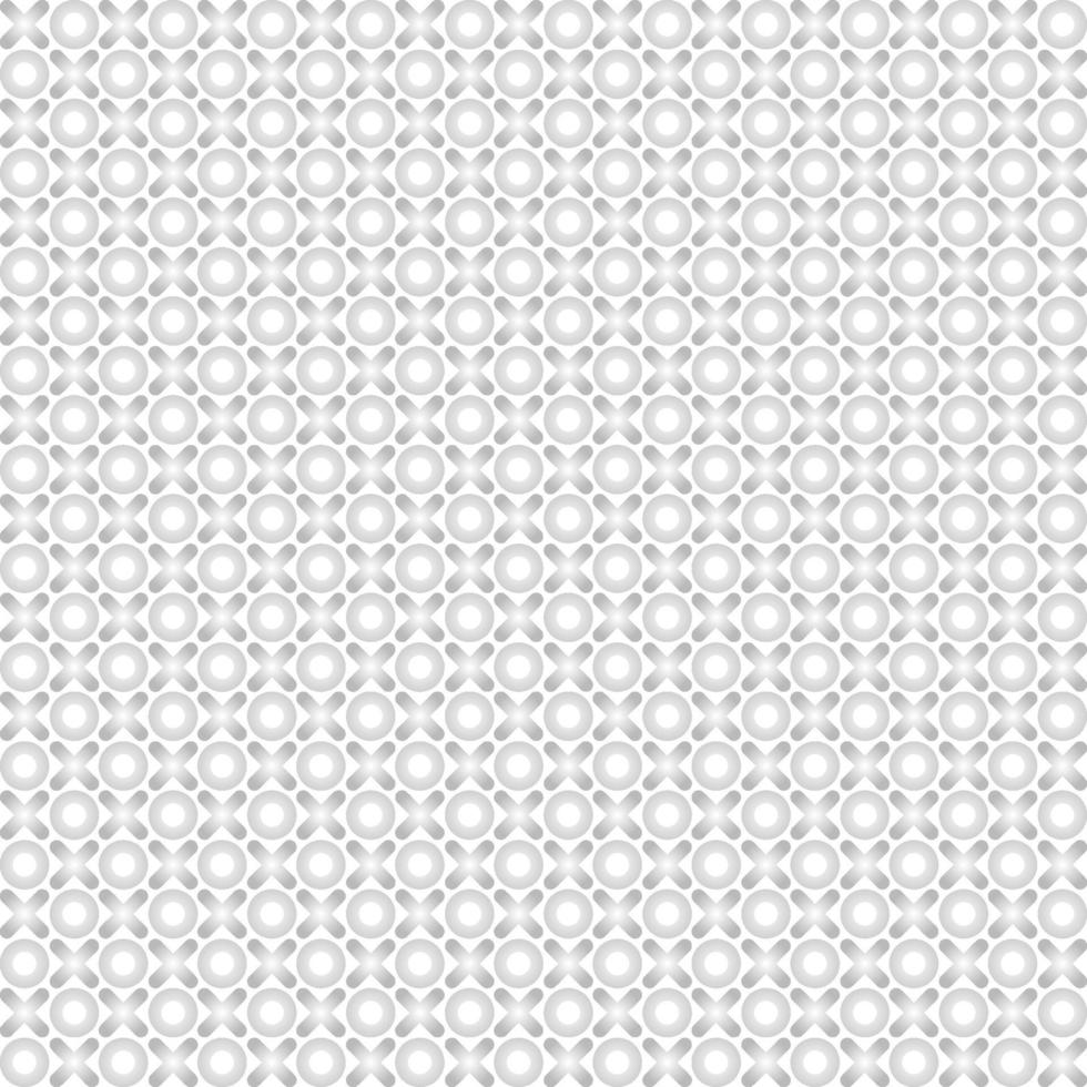 White geometric futuristic metal texture, seamless background vector